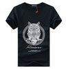 Men's T-shirt OWL animal printed