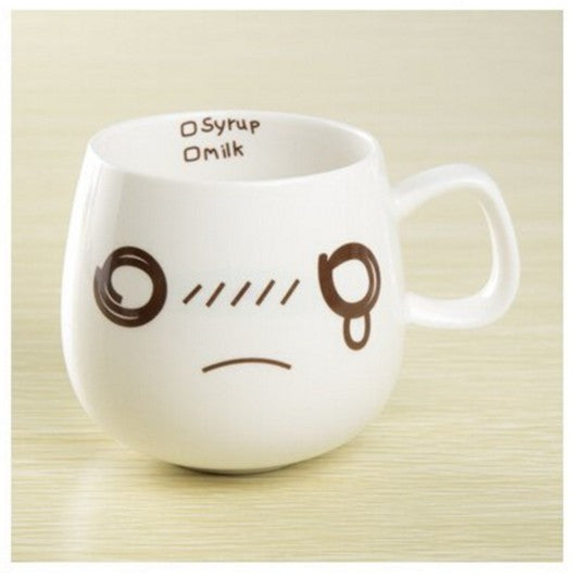 Cartoon Face Expression Coffee Mug