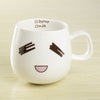 Cartoon Face Expression Coffee Mug