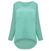 Women Blouse Batwing Long Sleeve Casual