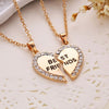 BFF Forever Friendship Pendants Necklace