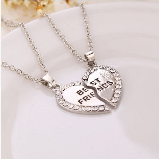 BFF Forever Friendship Pendants Necklace